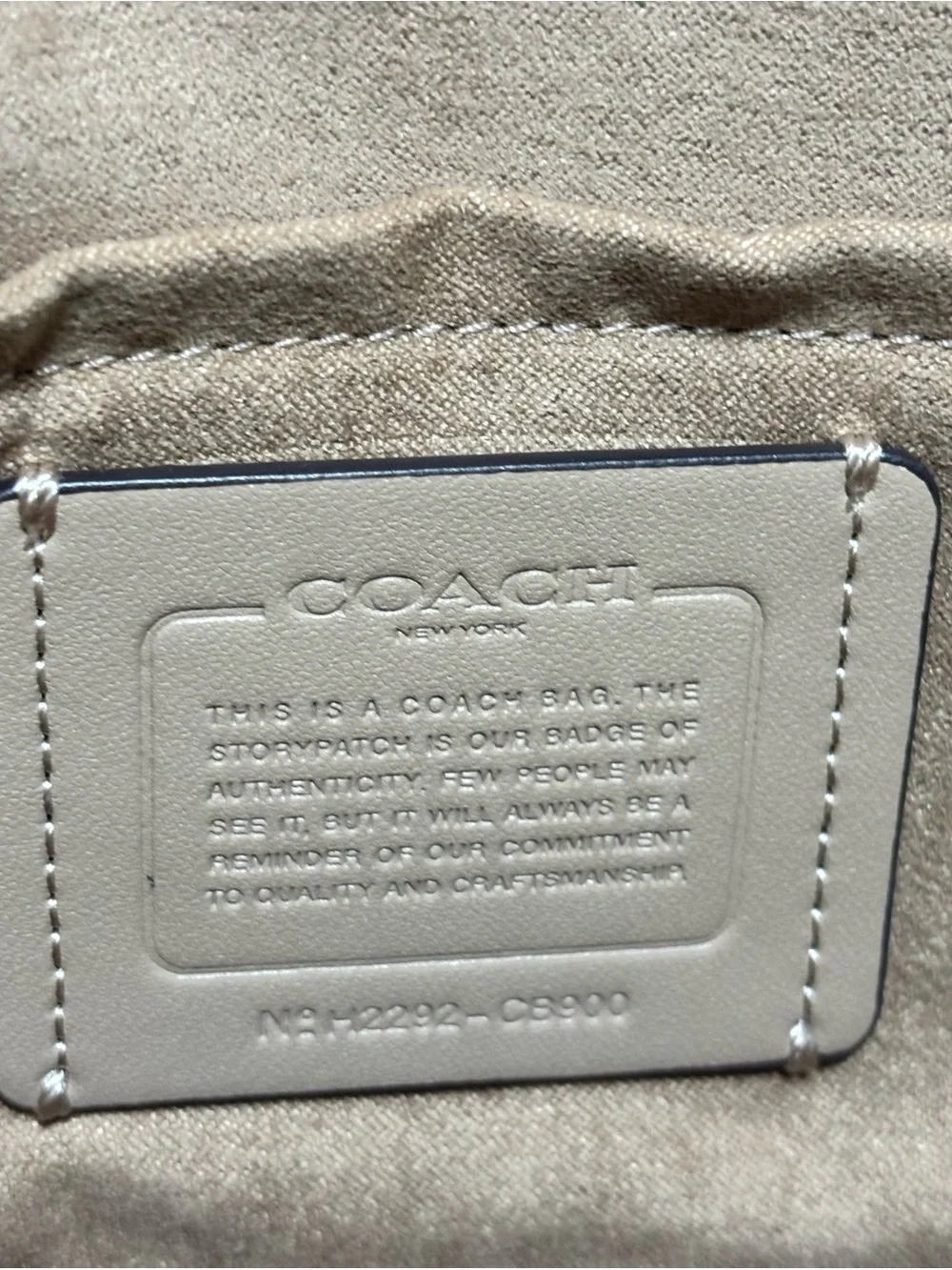 Coach Klare Colorblock Beige Cream Snakeskin-Effect Shoulder Crossbody Bag